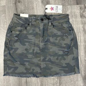 VANILLA STAR Army Skirt